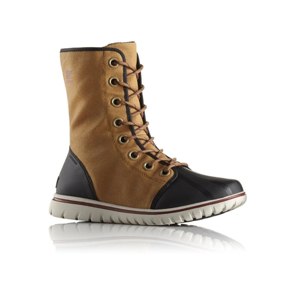SOREL Cozy 1964 Snow Duck Boot, Waterproof Waxed Canvas Rain EVA Sneakers - 8.5